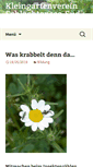 Mobile Screenshot of kgv-schlachtensee-sued.de